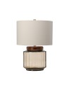 Elstead LUGA Lampa Stołowa E27 1x60W Mosiądz LUGA-TL-SMOKE