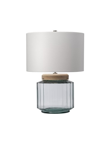 Elstead LUGA Lampa Stołowa E27 1x60W Dymiony LUGA-TL-NATURAL