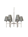 Elstead LUCERNE Żyrandol E14 6x25W Nikiel LUCERNE-6LT