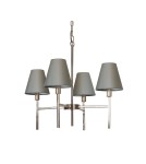 Żyrandole nowoczesne - Elstead LUCERNE Żyrandol E14 4x25W Nikiel LUCERNE-4LT - product 1