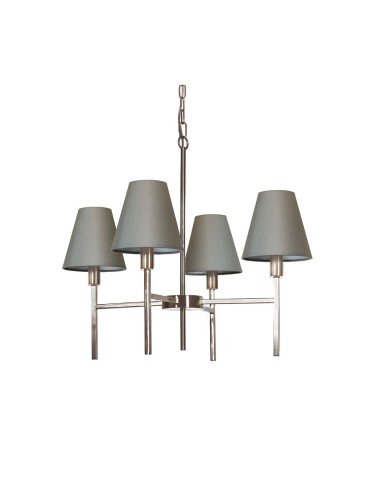 Elstead LUCERNE Żyrandol E14 4x25W Nikiel LUCERNE-4LT