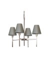 Elstead LUCERNE Żyrandol E14 4x25W Nikiel LUCERNE-4LT