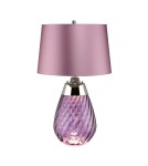 Lampy stołowe z abażurem - Elstead LENA Lampa Stołowa E27+GU10 1x60W+1x7W Fioletowy LENA-TL-S-PLUM - product 1