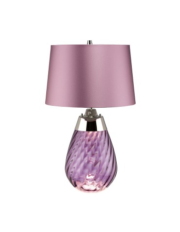 Elstead LENA Lampa Stołowa E27+GU10 1x60W+1x7W Fioletowy LENA-TL-S-PLUM