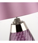 Lampy stołowe z abażurem - Elstead LENA Lampa Stołowa E27+GU10 1x60W+1x7W Fioletowy LENA-TL-S-PLUM - product 2
