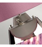 Lampy stołowe z abażurem - Elstead LENA Lampa Stołowa E27+GU10 1x60W+1x7W Fioletowy LENA-TL-S-PLUM - product 4