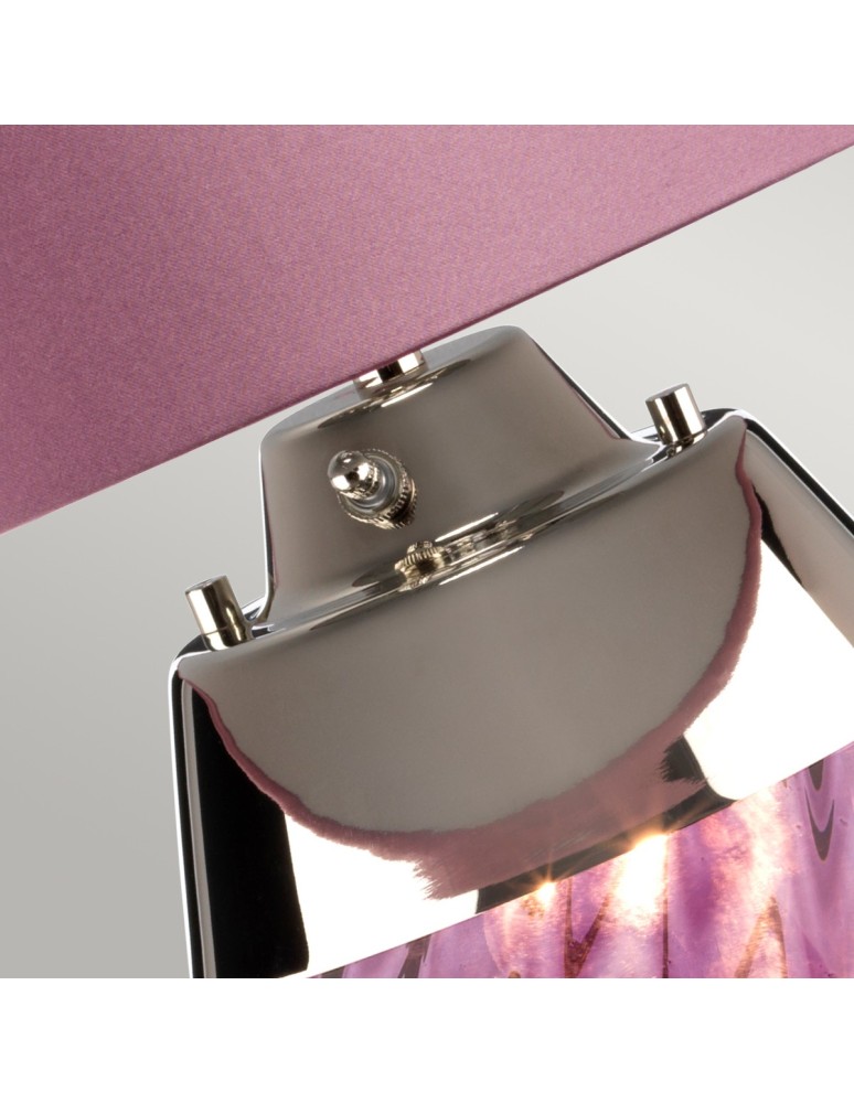 Elstead LENA Lampa Stołowa E27+GU10 1x60W+1x7W Fioletowy LENA-TL-S-PLUM