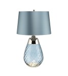Lampy stołowe z abażurem - Elstead LENA Lampa Stołowa E27+GU10 1x60W+1x7W Niebieski LENA-TL-S-BLUE - product 1