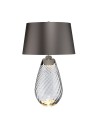 Elstead LENA Lampa Stołowa E27+GU10 1x60W+1x7W Przydymiony LENA-TL-L-SMOKE