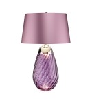 Lampy stołowe z abażurem - Elstead LENA Lampa Stołowa E27+GU10 1x60W+1x7W Fioletowy LENA-TL-L-PLUM - product 2