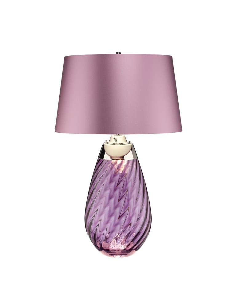 Elstead LENA Lampa Stołowa E27+GU10 1x60W+1x7W Fioletowy LENA-TL-L-PLUM