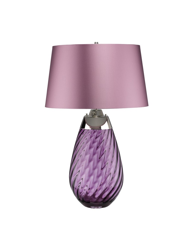 Elstead LENA Lampa Stołowa E27+GU10 1x60W+1x7W Fioletowy LENA-TL-L-PLUM