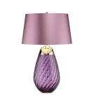 Lampy stołowe z abażurem - Elstead LENA Lampa Stołowa E27+GU10 1x60W+1x7W Fioletowy LENA-TL-L-PLUM - product 4