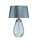 Lampy stołowe z abażurem - Elstead LENA Lampa Stołowa E27+GU10 1x60W+1x7W Niebieski LENA-TL-L-BLUE - product 1