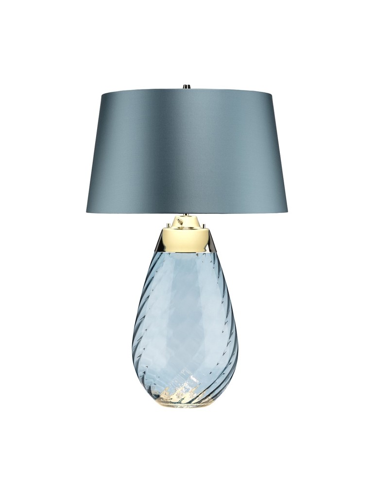 Elstead LENA Lampa Stołowa E27+GU10 1x60W+1x7W Niebieski LENA-TL-L-BLUE