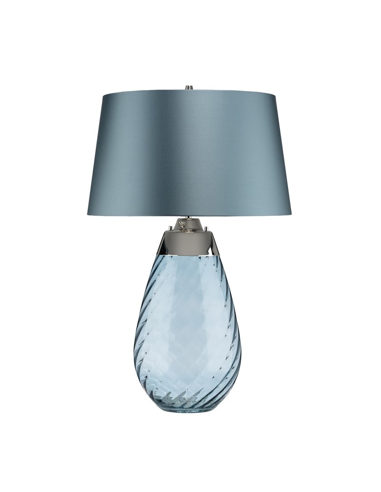 Elstead LENA Lampa Stołowa E27+GU10 1x60W+1x7W Niebieski LENA-TL-L-BLUE