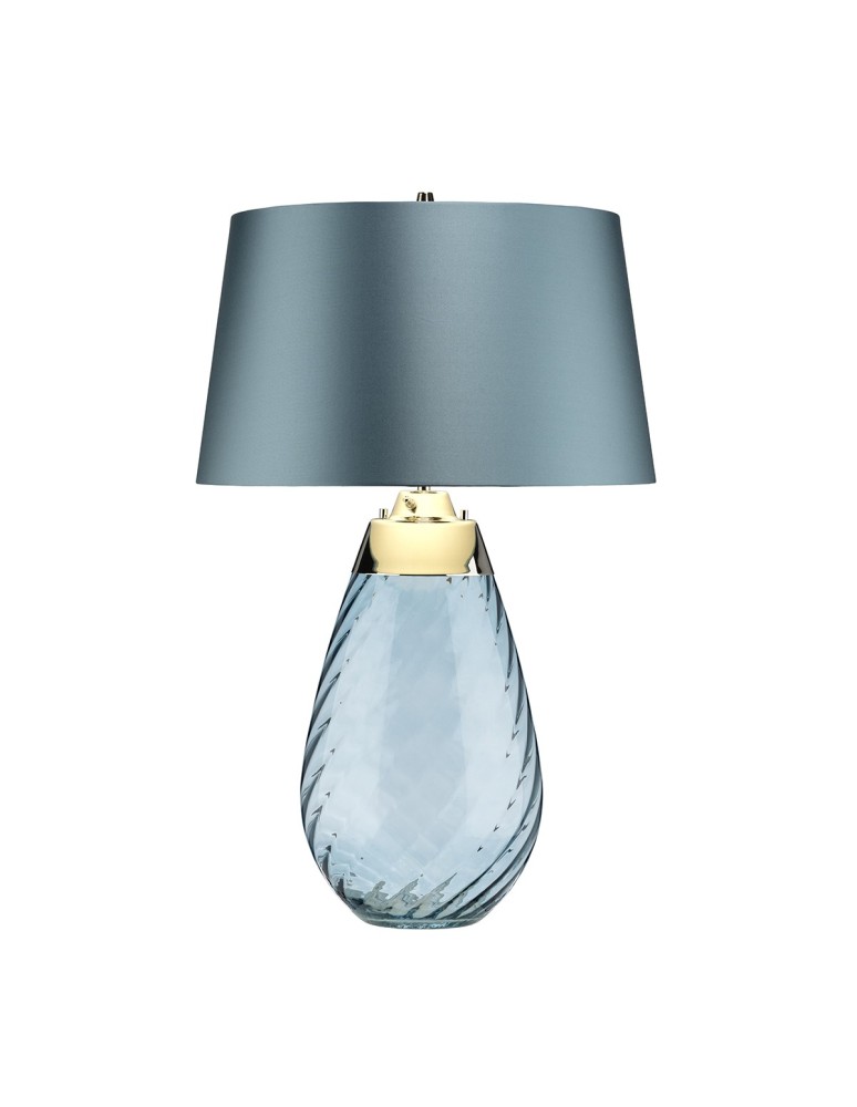 Elstead LENA Lampa Stołowa E27+GU10 1x60W+1x7W Niebieski LENA-TL-L-BLUE