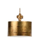 Lampy wiszące z abażurem - Elstead Lighting Flambeau Wisząca FRAGMENT 1x100W E27 FB/FRAGMENT-G/PL - product 1