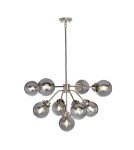 Żyrandole nowoczesne - Elstead KULA Żyrandol E14 9x8W Nikiel KULA9 - product 1