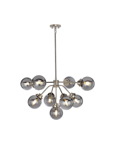 Elstead KULA Żyrandol E14 9x8W Nikiel KULA9