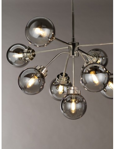 Elstead KULA Żyrandol E14 9x8W Nikiel KULA9 - produkt 2