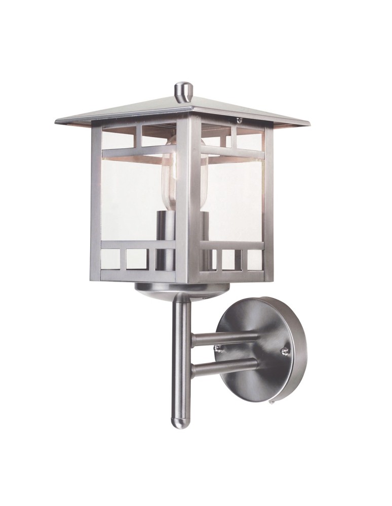 Kinkiety zewnętrzne - Elstead KOLNE Kinkiet E27 1x100W IP44 Stalowy KOLNE - produkt kolory-swiatla.pl 1