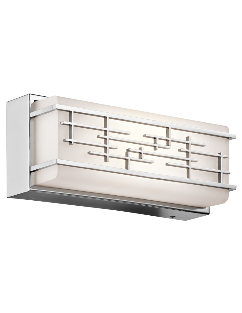 Kinkiety łazienkowe - Elstead ZOLON Kinkiet LED 2x14W IP44 Chrom KL-ZOLON-S-BATH - produkt kolory-swiatla.pl 1