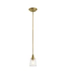 Lampy wiszące - Elstead WAVERLY Wisząca E27 1x60W Mosiądz KL-WAVERLY-MP-NBR - produkt 2