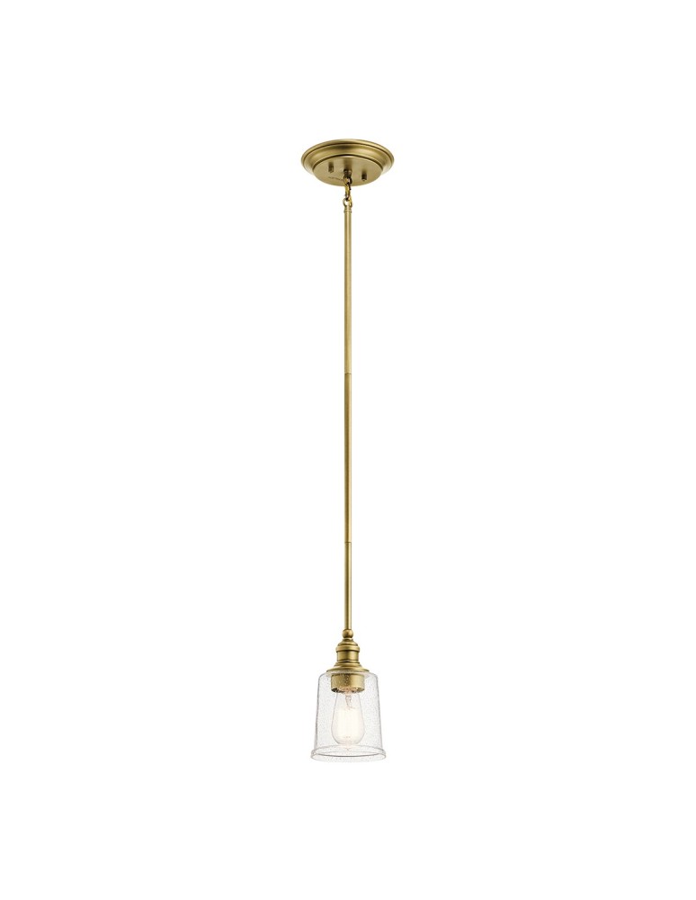 Elstead WAVERLY Wisząca E27 1x60W Mosiądz KL-WAVERLY-MP-NBR