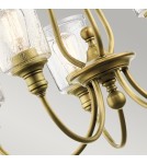 Żyrandole retro - Elstead WAVERLY Żyrandol E27 5x60W Mosiądz KL-WAVERLY5-NBR - product 2