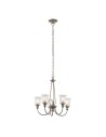 Elstead WAVERLY Żyrandol E27 5x60W Cynkowy KL-WAVERLY5-CLP