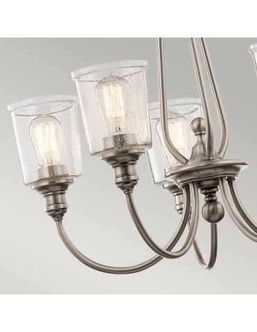 Elstead WAVERLY Żyrandol E27 5x60W Cynkowy KL-WAVERLY5-CLP - produkt 2
