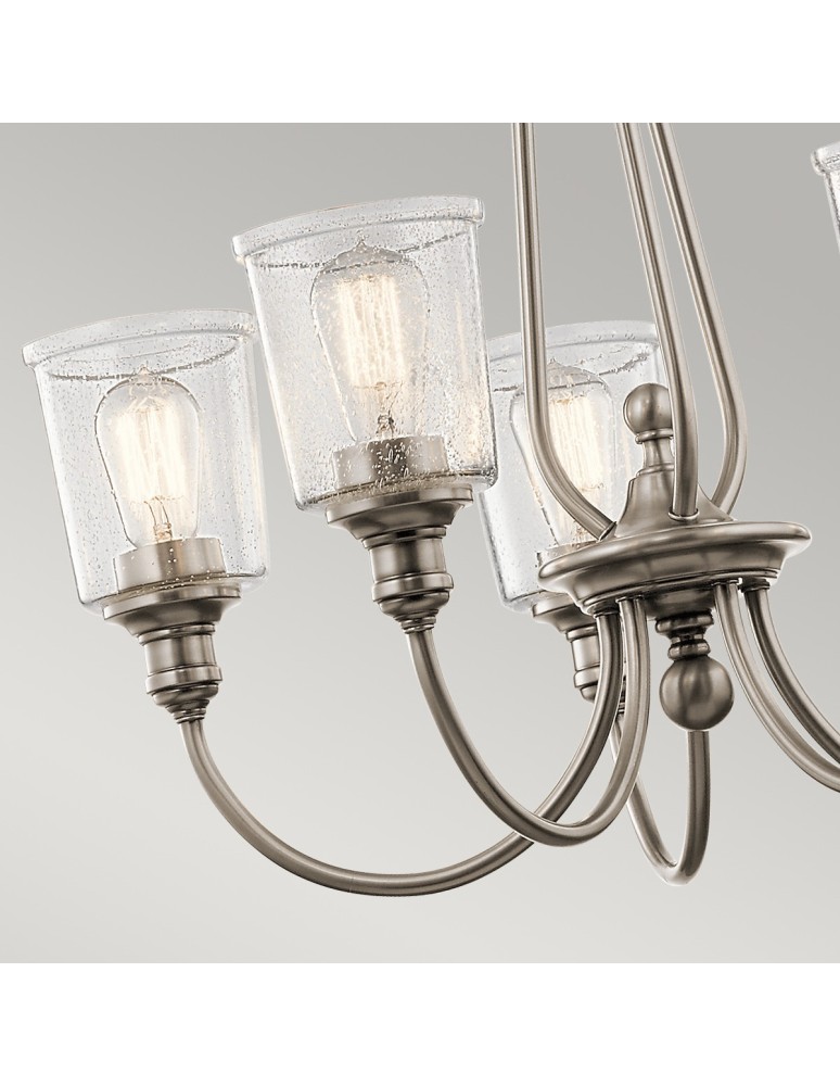 Elstead WAVERLY Żyrandol E27 5x60W Cynkowy KL-WAVERLY5-CLP