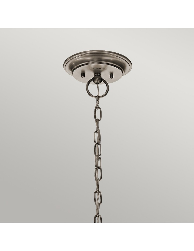 Elstead WAVERLY Żyrandol E27 5x60W Cynkowy KL-WAVERLY5-CLP