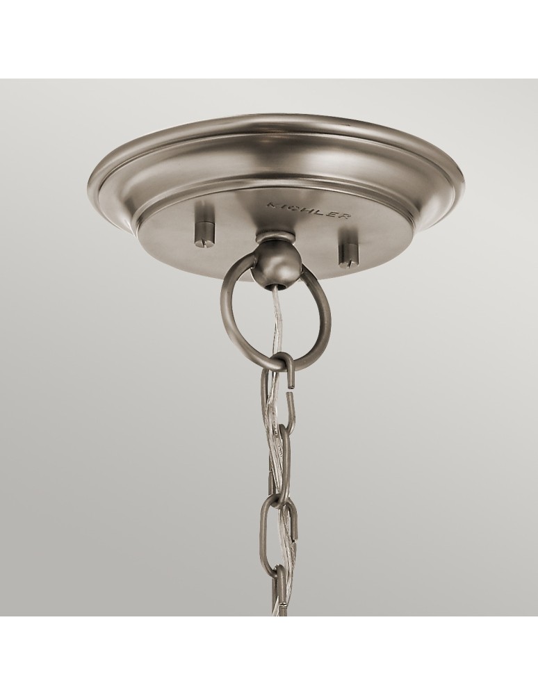 Elstead WAVERLY Żyrandol E27 3x60W Cynkowy KL-WAVERLY3-CLP
