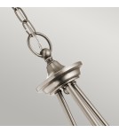 Żyrandole retro - Elstead WAVERLY Żyrandol E27 3x60W Cynkowy KL-WAVERLY3-CLP - product 3
