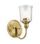 Kinkiety - Elstead WAVERLY Kinkiet E27 1x60W Mosiądz KL-WAVERLY1-NBR - product 2