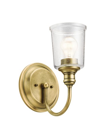 Elstead WAVERLY Kinkiet E27 1x60W Mosiądz KL-WAVERLY1-NBR - produkt 2