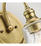 Kinkiety - Elstead WAVERLY Kinkiet E27 1x60W Mosiądz KL-WAVERLY1-NBR - product 3
