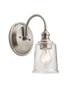 Elstead WAVERLY Kinkiet E27 1x60W Cynkowy KL-WAVERLY1-CLP