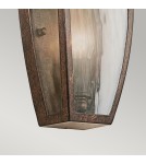 Kinkiety zewnętrzne - Elstead VENETIAN RAIN Kinkiet E14 1x60W IP44 Szczotkowany Brąz KL-VENETIAN7-S - product 3