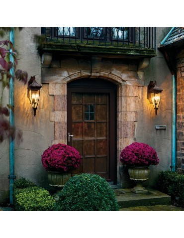 Elstead VENETIAN RAIN Kinkiet E14 3x60W IP44 Szczotkowany Brąz KL-VENETIAN2-L - produkt 2
