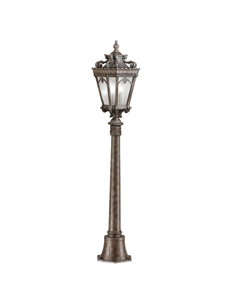 Lampy ogrodowe stojące - Elstead TOURNAI Stojąca Zewnętrzna E27 1x100W IP44 Antyczny Brąz KL-TOURNAI4-M - produkt kolory-swiatla.pl 1