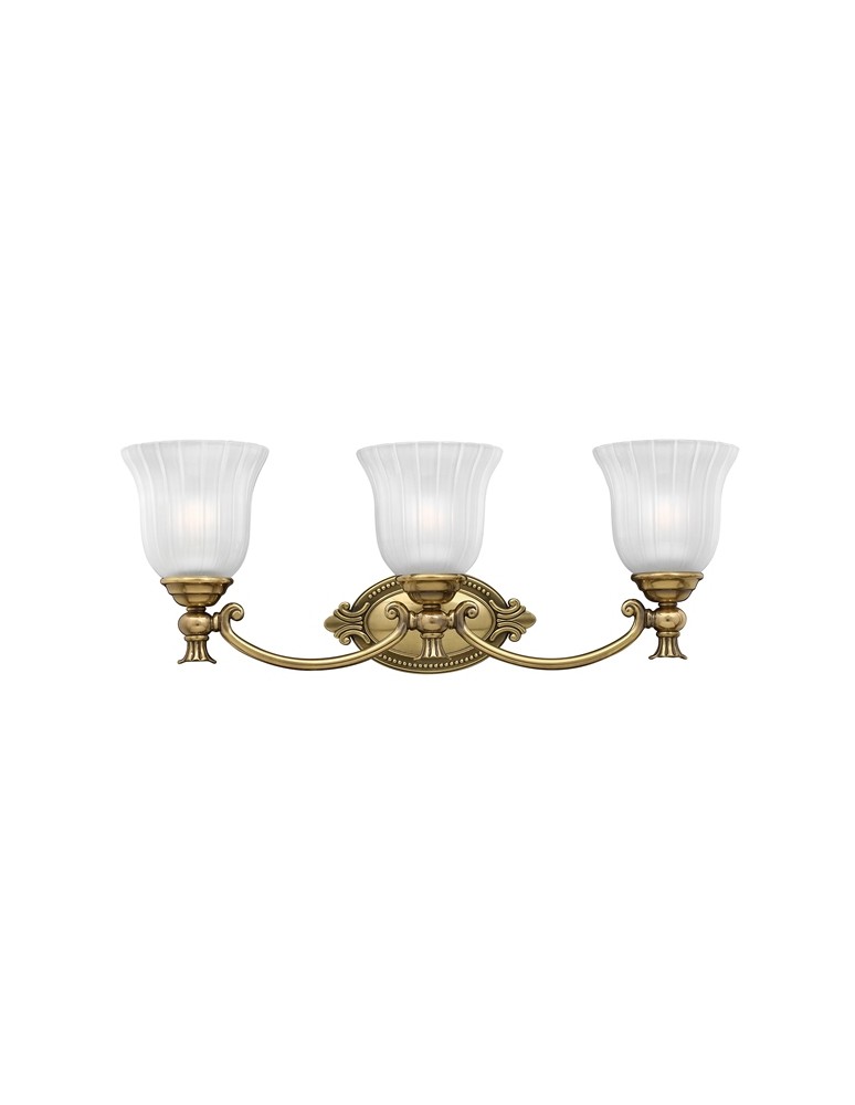 Kinkiety potrójne - Hinkley FRANCOISE 3x40W G9 HK/FRANCOI3 BATH Kinkiet - produkt kolory-swiatla.pl 1