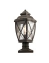 Elstead TANGIER Stojąca Zewnętrzna E27 1x60W IP44 Antyczny Brąz KL-TANGIER3-M