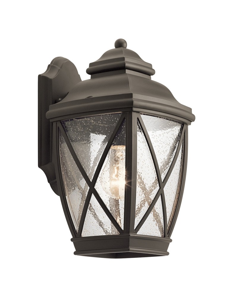 Kinkiety zewnętrzne - Elstead TANGIER Kinkiet E27 1x60W IP44 Antyczny Brąz KL-TANGIER2-M - produkt kolory-swiatla.pl 1