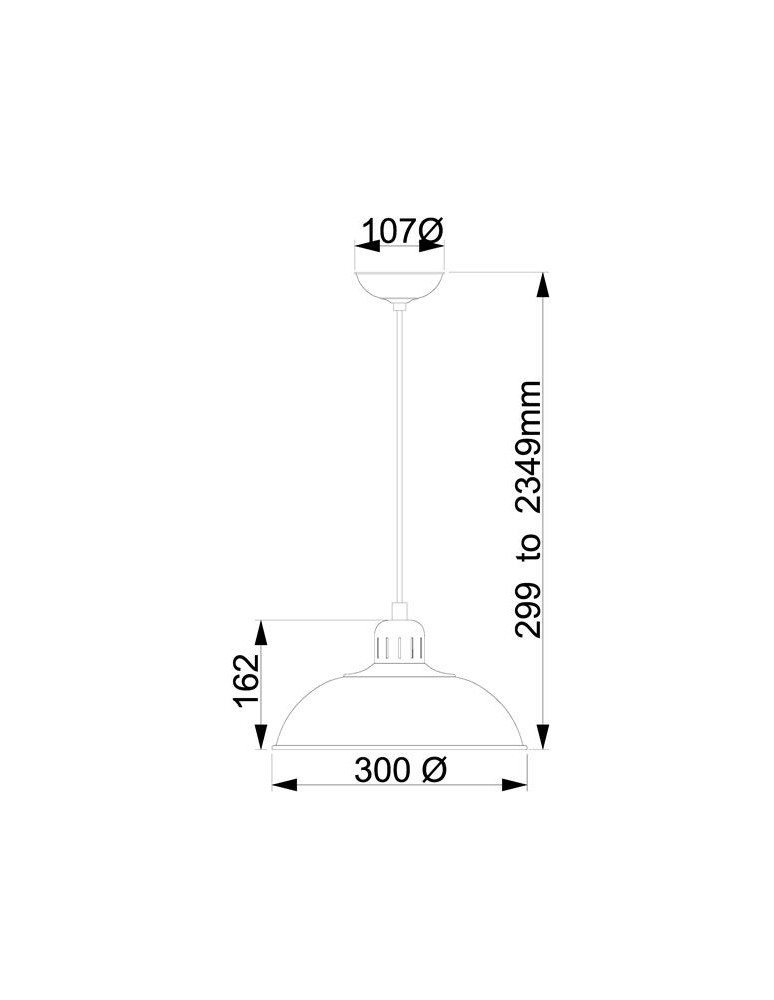 Lampy wiszące - Elstead Lighting Interior Wisząca FRANKLIN 1x60W E27  FRANKLIN/P CR - product kolory-swiatla.pl 2