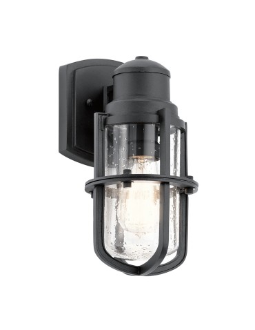 Elstead SURI Kinkiet E27 1x40W IP44 Czarny KL-SURI-S