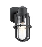 Kinkiety zewnętrzne - Elstead SURI Kinkiet E27 1x60W IP44 Czarny KL-SURI-M - product 1