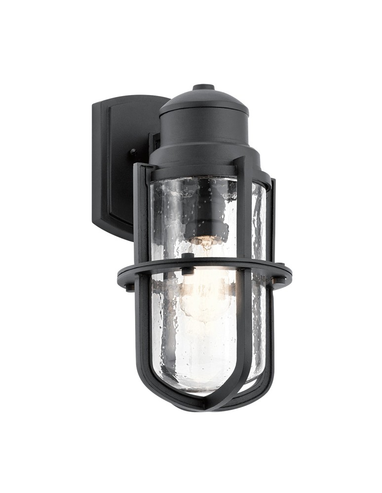 Kinkiety zewnętrzne - Elstead SURI Kinkiet E27 1x60W IP44 Czarny KL-SURI-M - produkt kolory-swiatla.pl 1